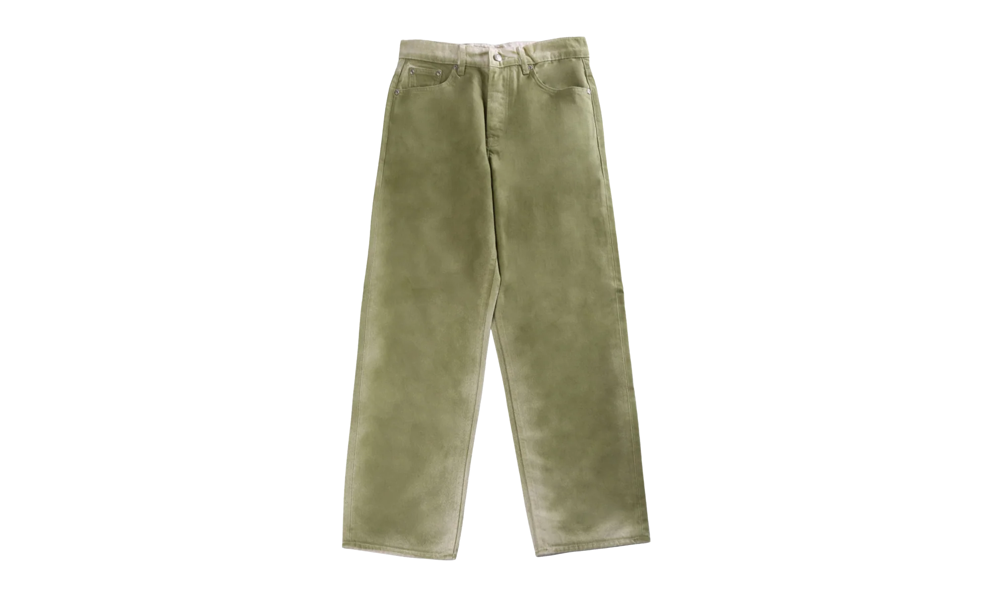 Big Ol Spray Dye Jeans "OLIV" 116617 OLIVE