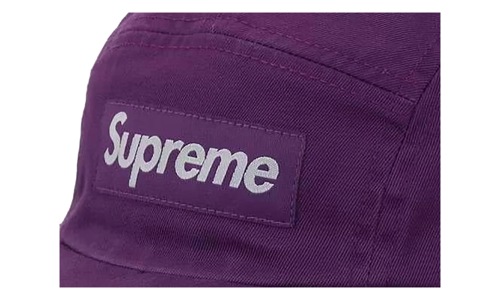 Washed Chino Twill Camp Cap (SS26) "Purple" SU27167