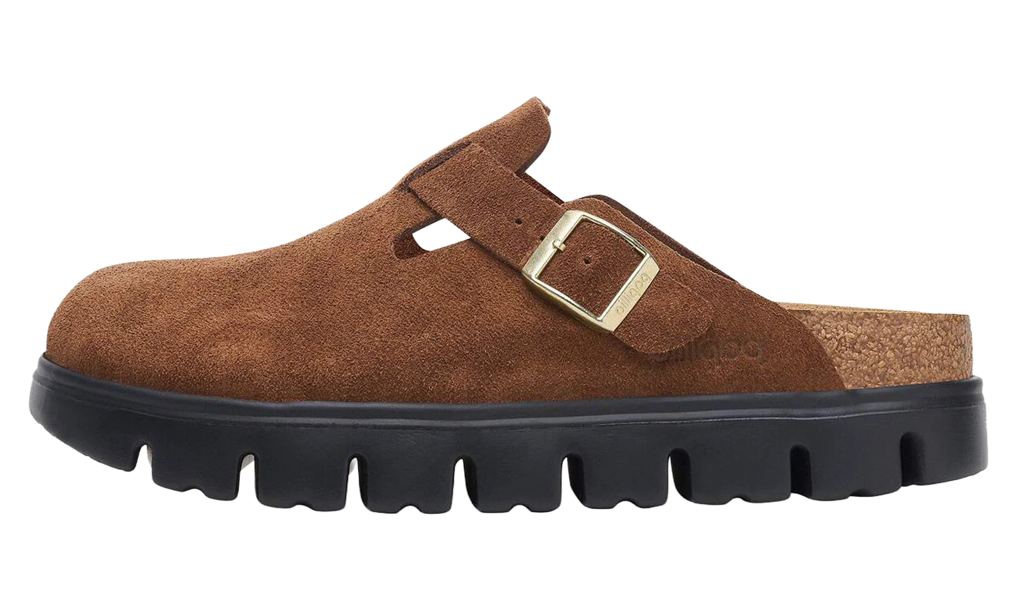 Boston Chunky Suede Leather "Dark Tea Black" 1028402