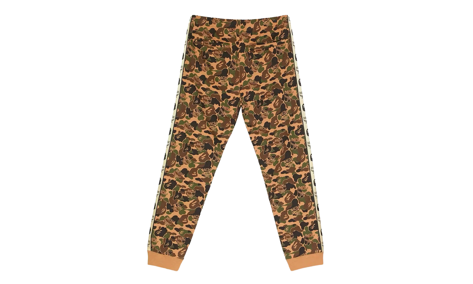 BAPE x MCM Camo Slim Sweatpants "Brown" BXMCSB