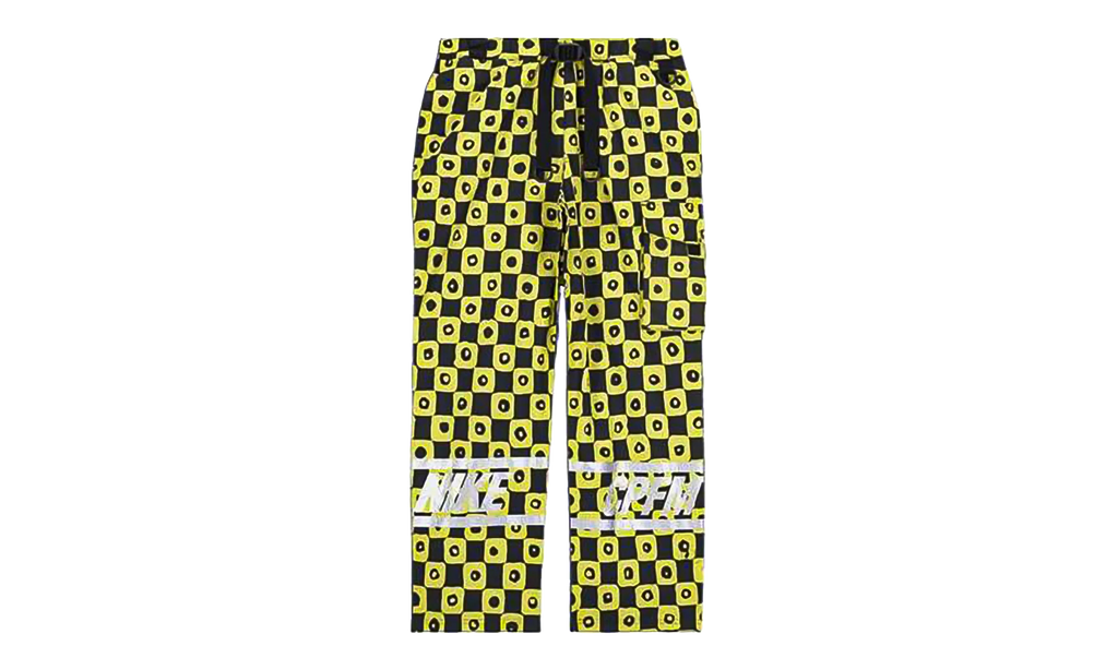 Cactus Plant Flea Market Waffle Pants "Black Yellow" DM4963 010