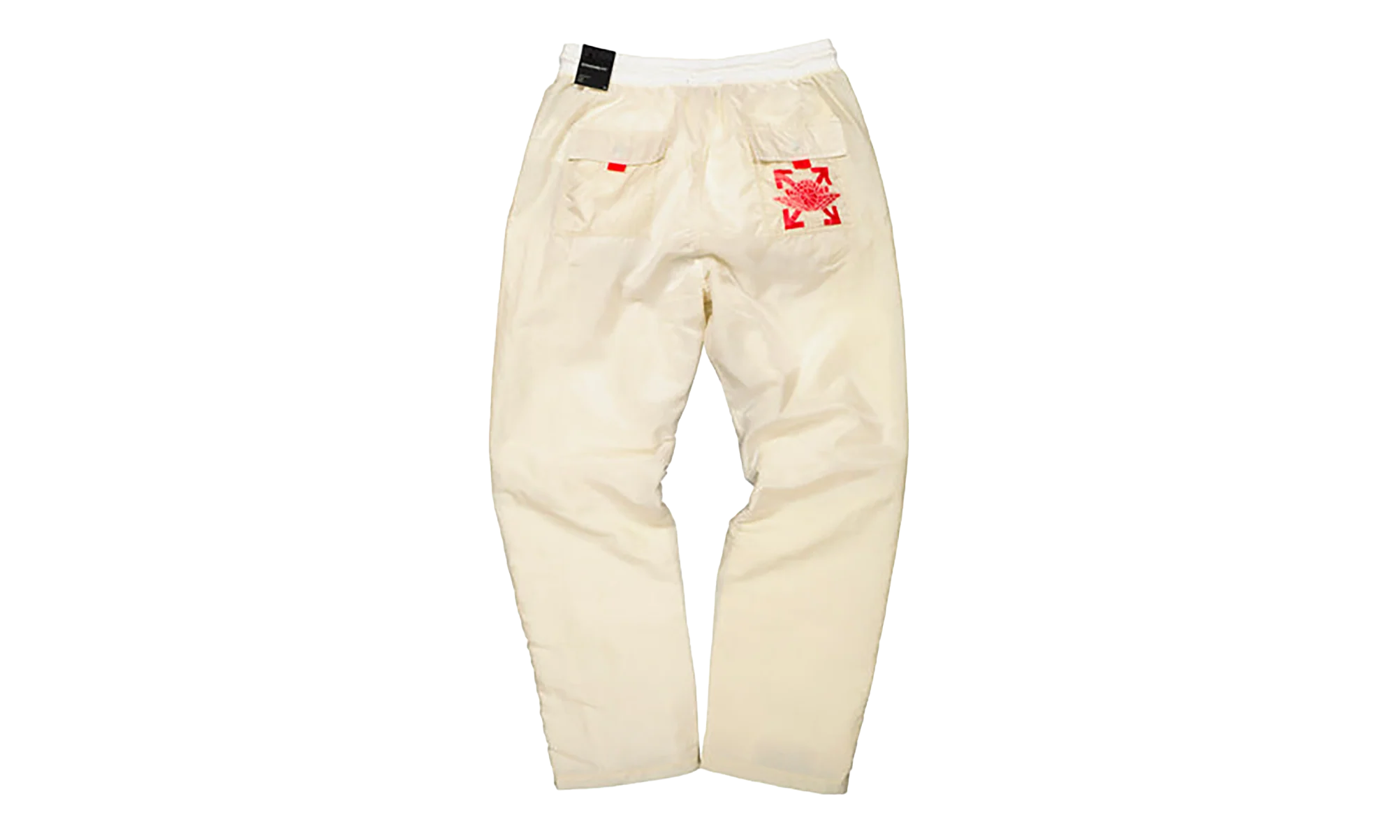 Off-White Woven Pants "Fossil" DB4250 233