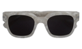 Classic Logo Sunglasses "White / Black / Silver" XA41763AC WBS