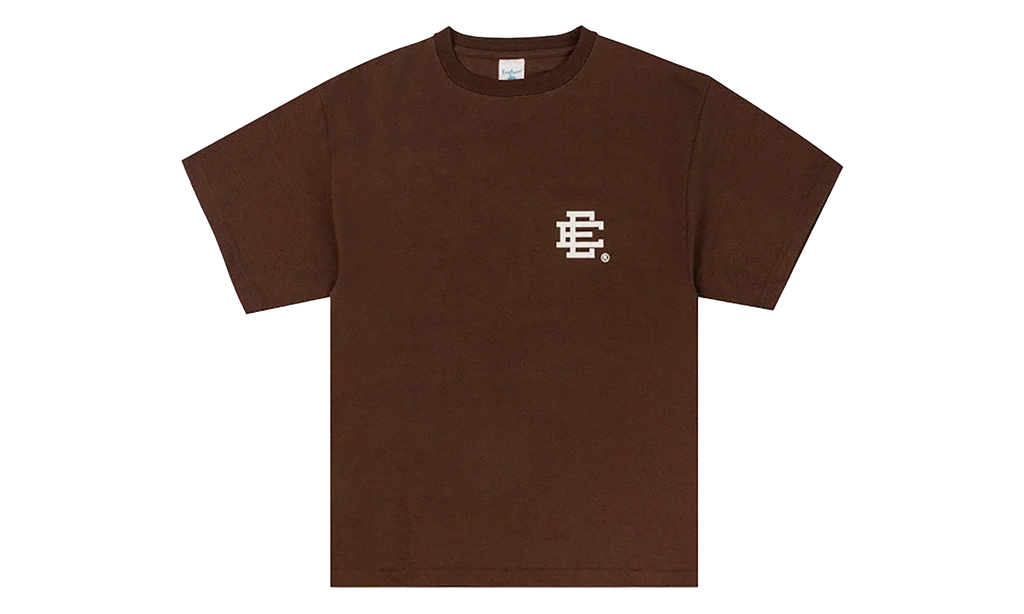 EE BASIC T-SHIRT "FW24 - Brown/White" EE812