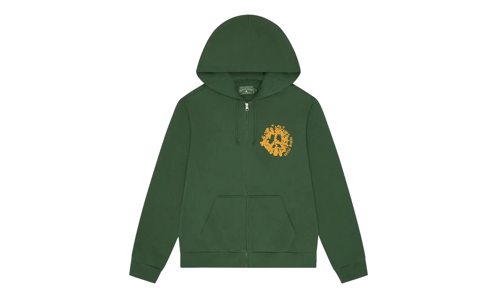 Denim University Zip Hoodie "Green" DT463