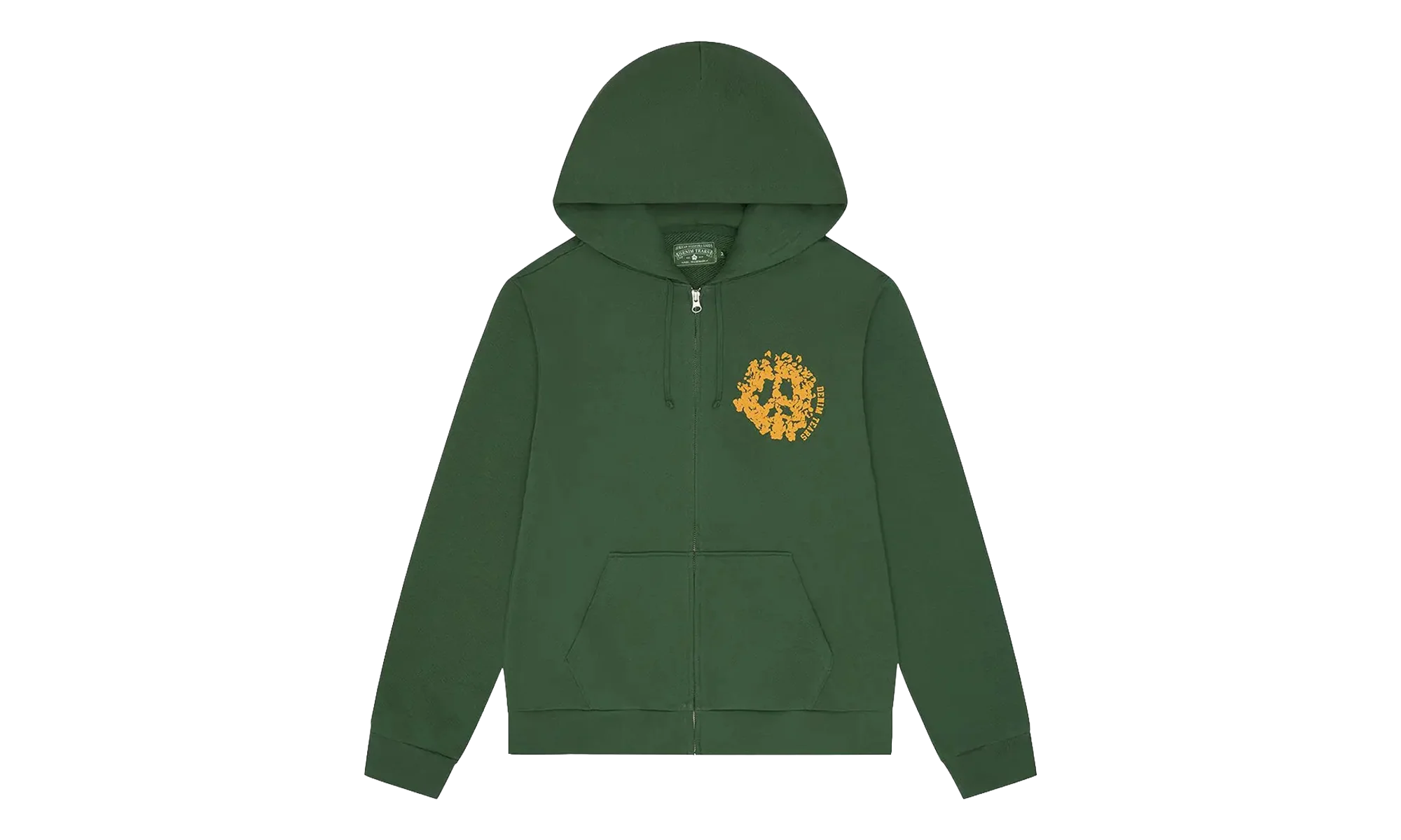 Denim University Zip Hoodie "Green" DT463