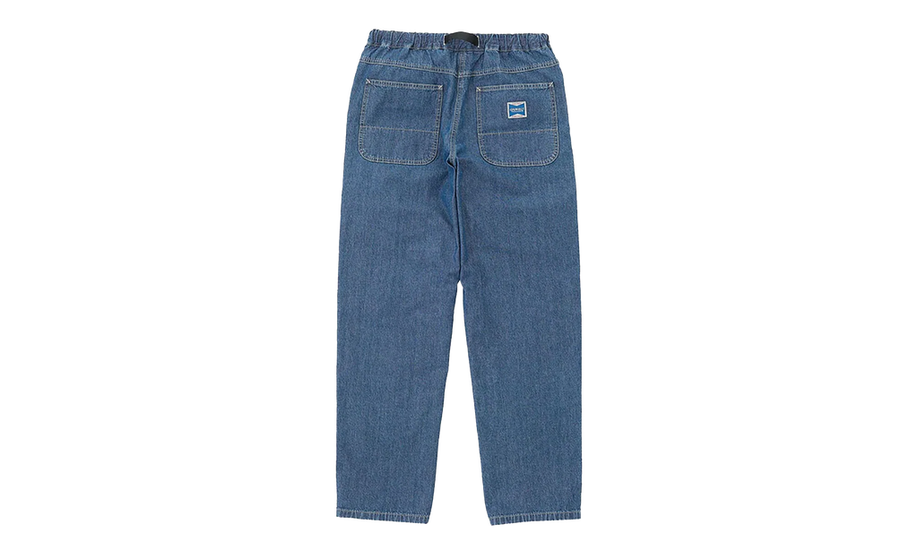 Japanese Chambray Double Knee Pant "Navy" G6SM-P015-BLU