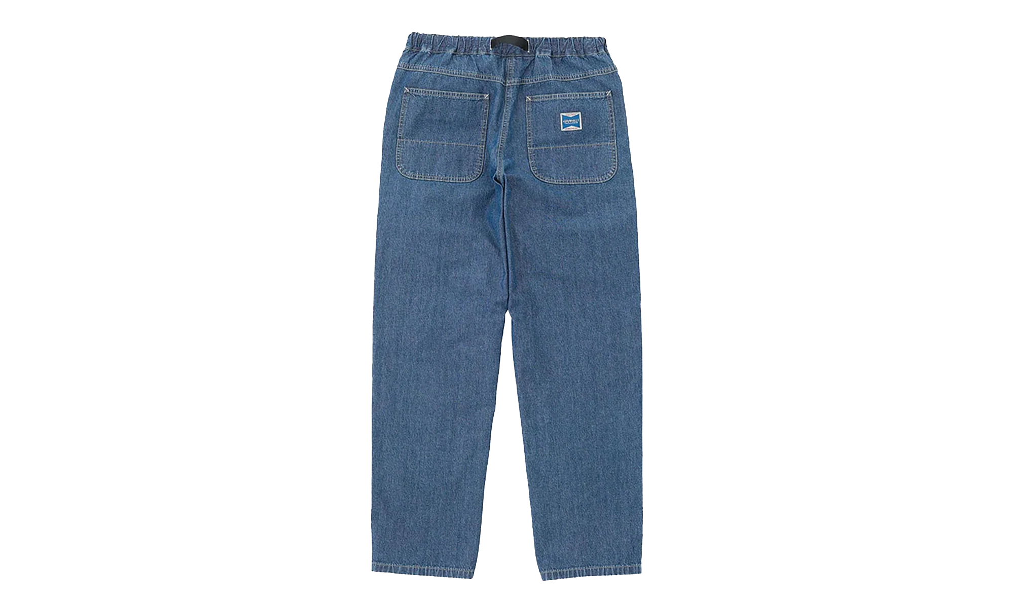 Japanese Chambray Double Knee Pant "Navy" G6SM-P015-BLU
