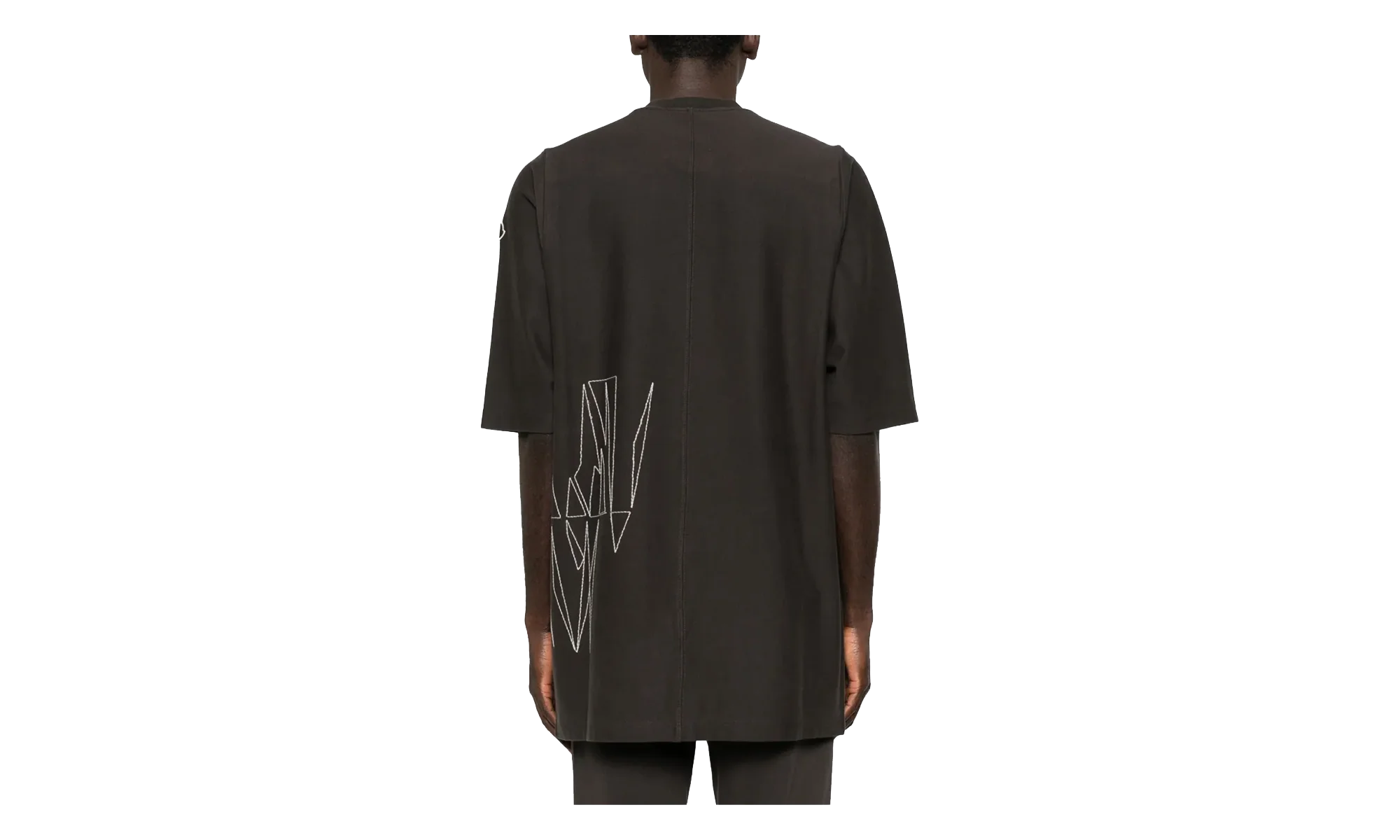 Rick Owens Knitted Jumbo T-Shirt "Dark Dust" MON34