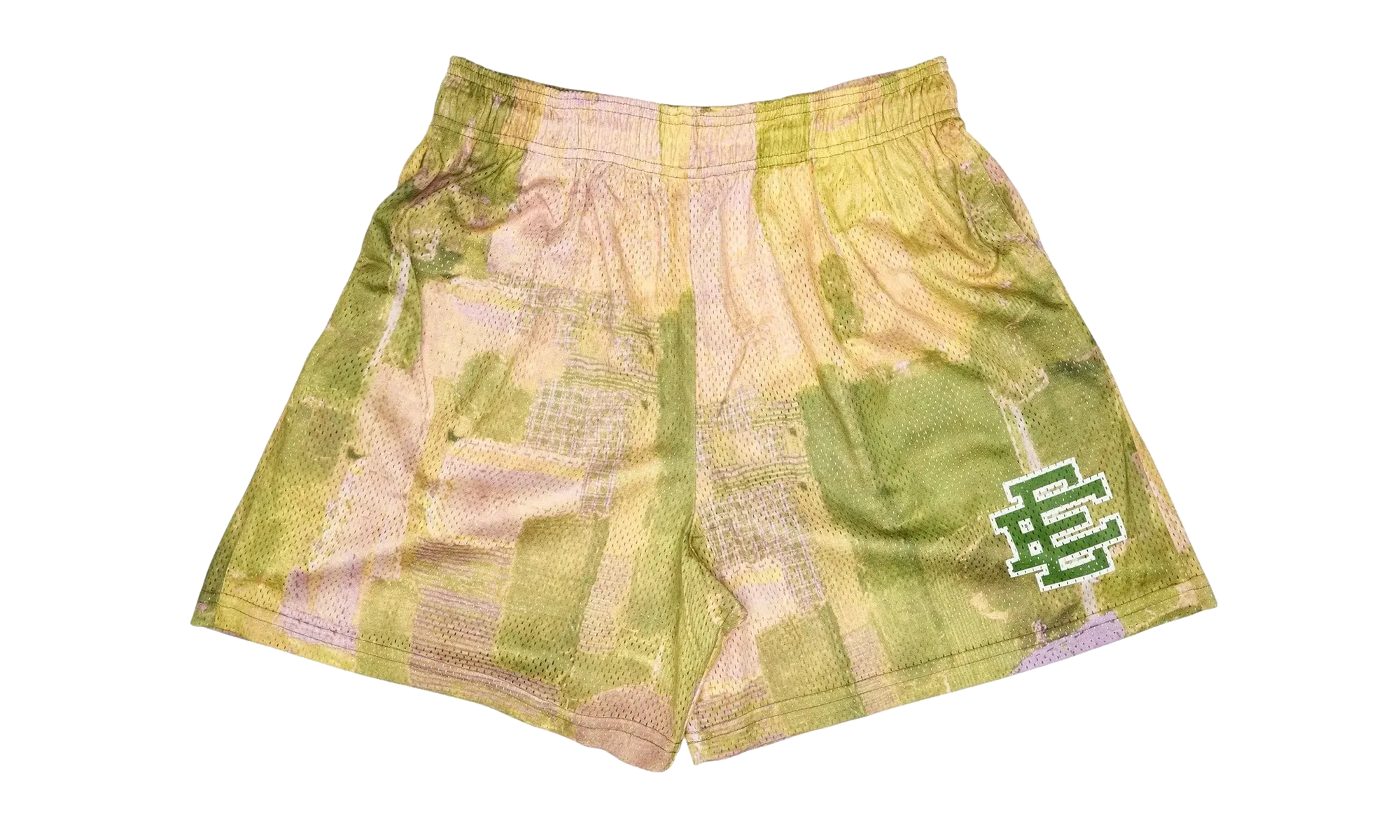 EE Basic Shorts "Yellow Boro Patchwork" EE146