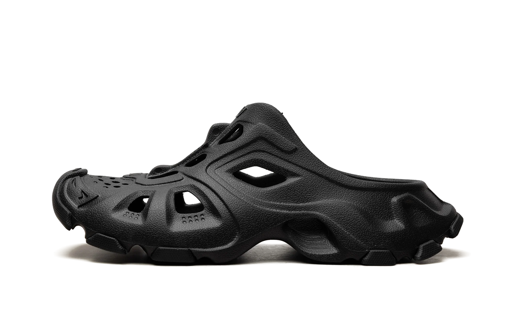 HD Rubber Mule Sandal "Black" 735249 W3CES 1000