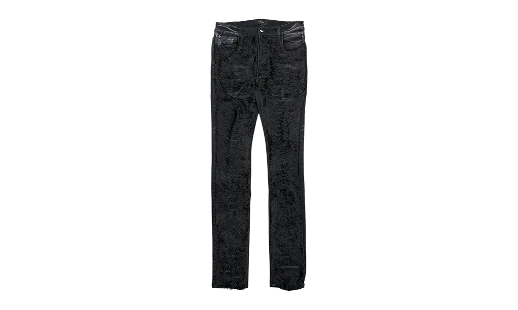 Fringe Wire Jeans "Aged Black" MDF009 023
