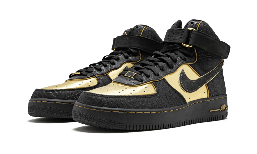 Air Force 1 Hi Supreme "Black / Gold" 345189 002