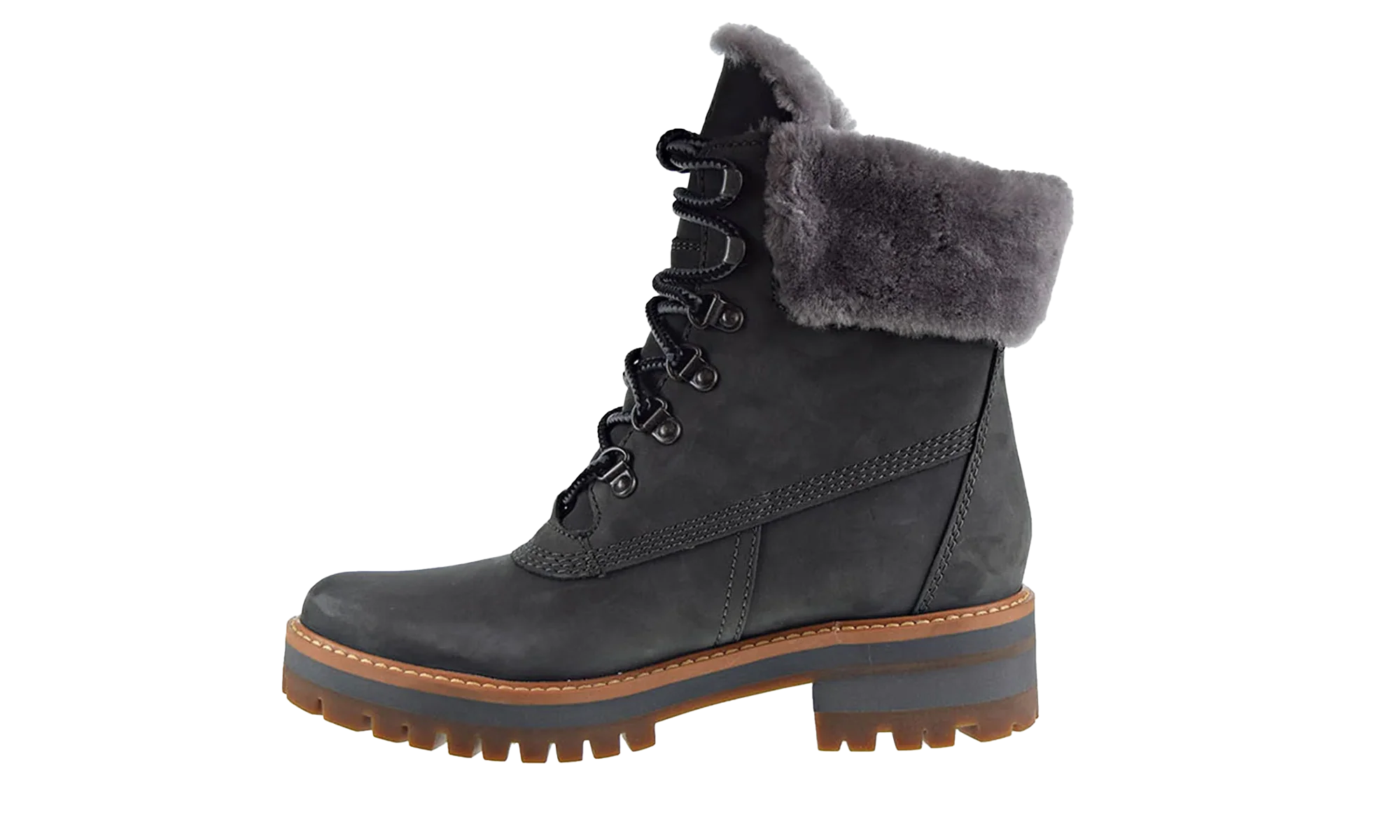 Courmayeur Valley 6 Inch Shearling Boot WMNS "Medium Grey Nubuck" TB0A255A G77