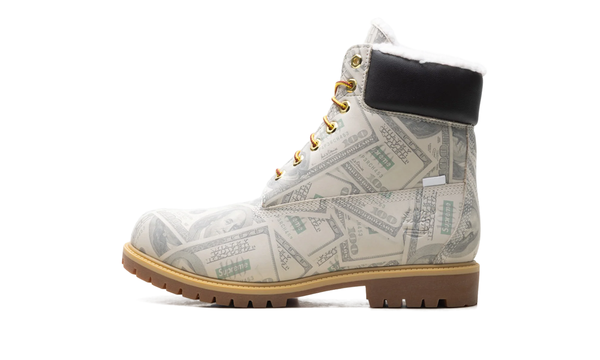 Timberland 6" Premium Waterproof Boot "Supreme x MM6 Maison Margiela $100 Bills" TB0A5NG5ALP