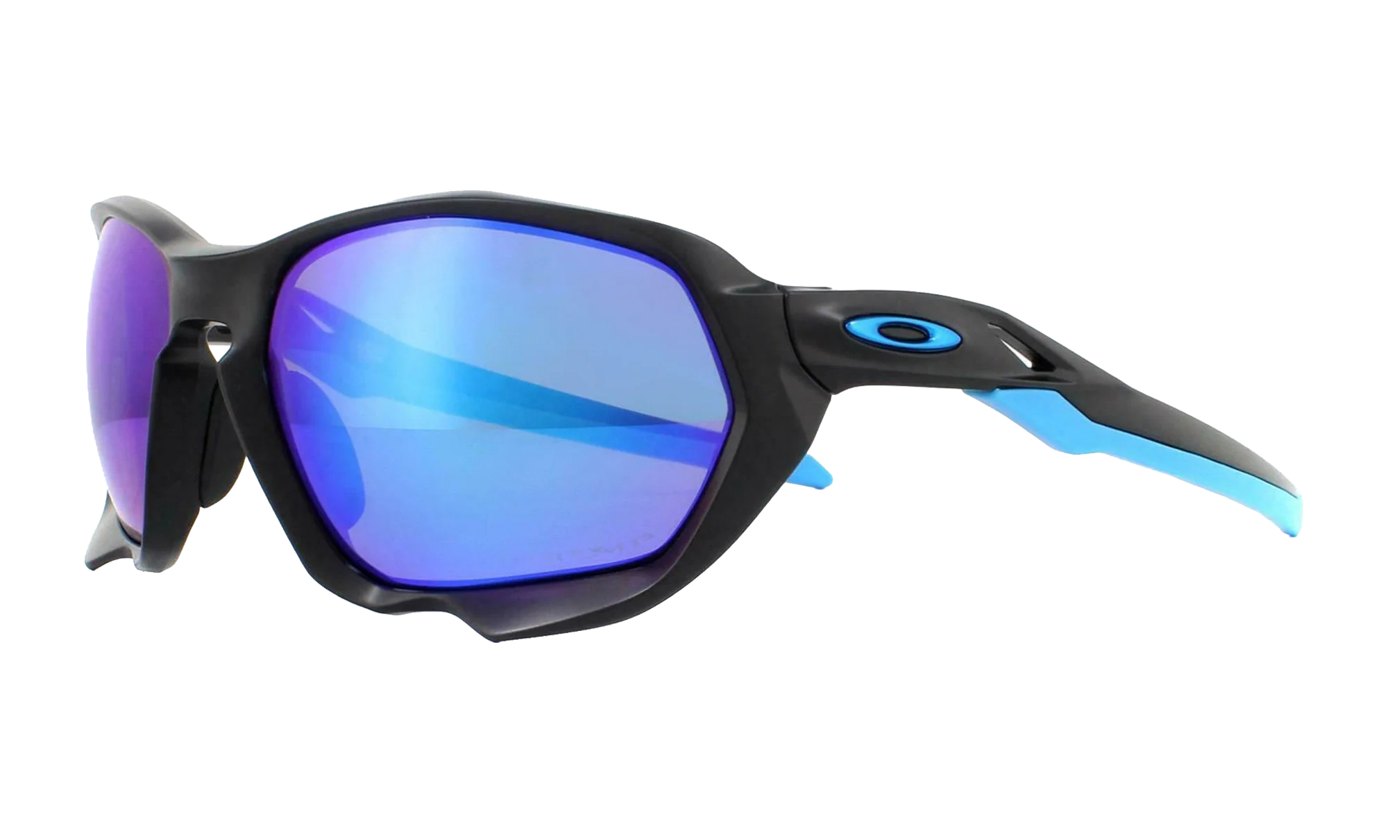 Plazma Polarized Sunglasses "Matte Black / PRIZM Sapphire Polarized" OO9019 08