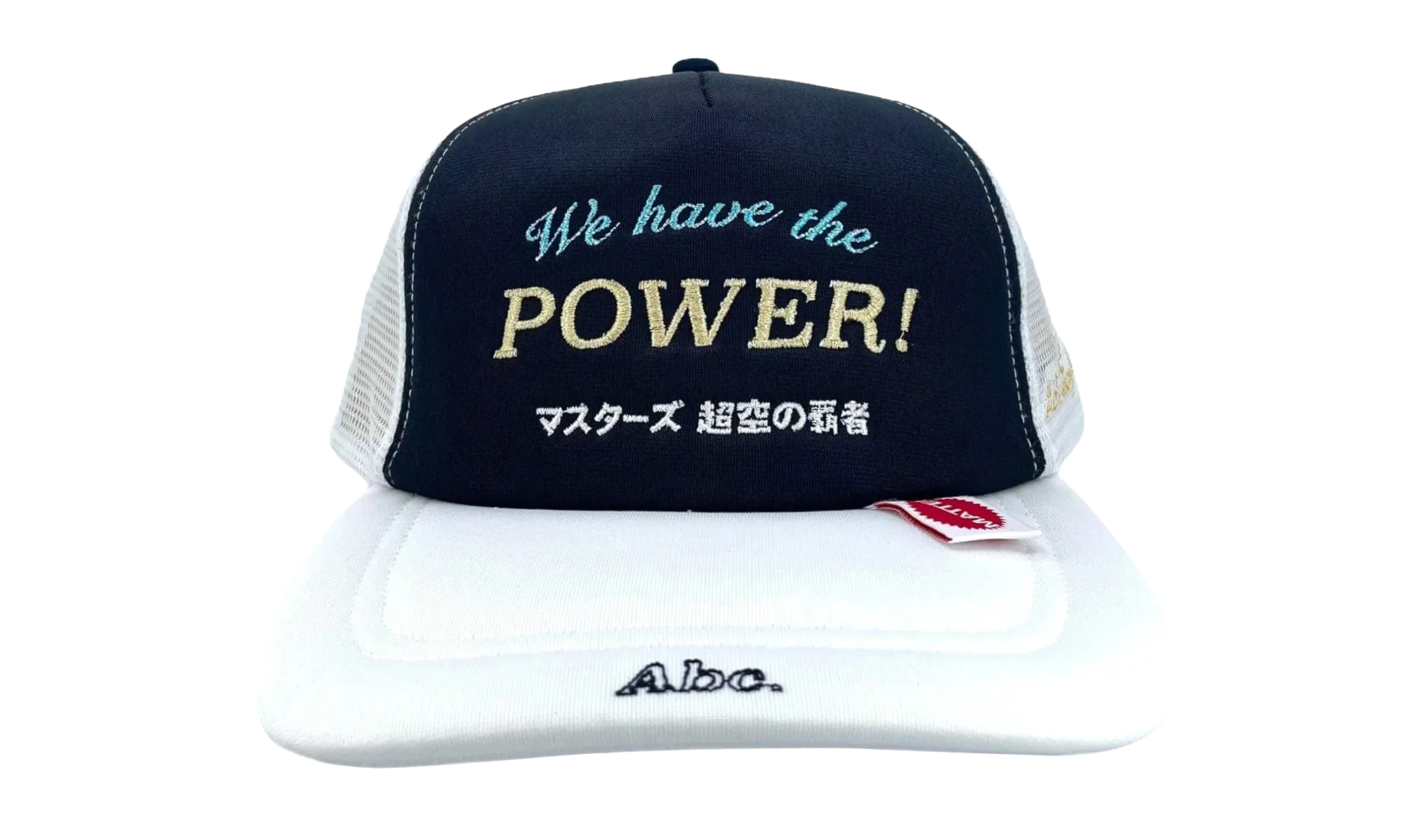 Advisory Board Crystals x Mattel We Have The Power Trucker Hat "White Black" ABCXMWHTPTHWB