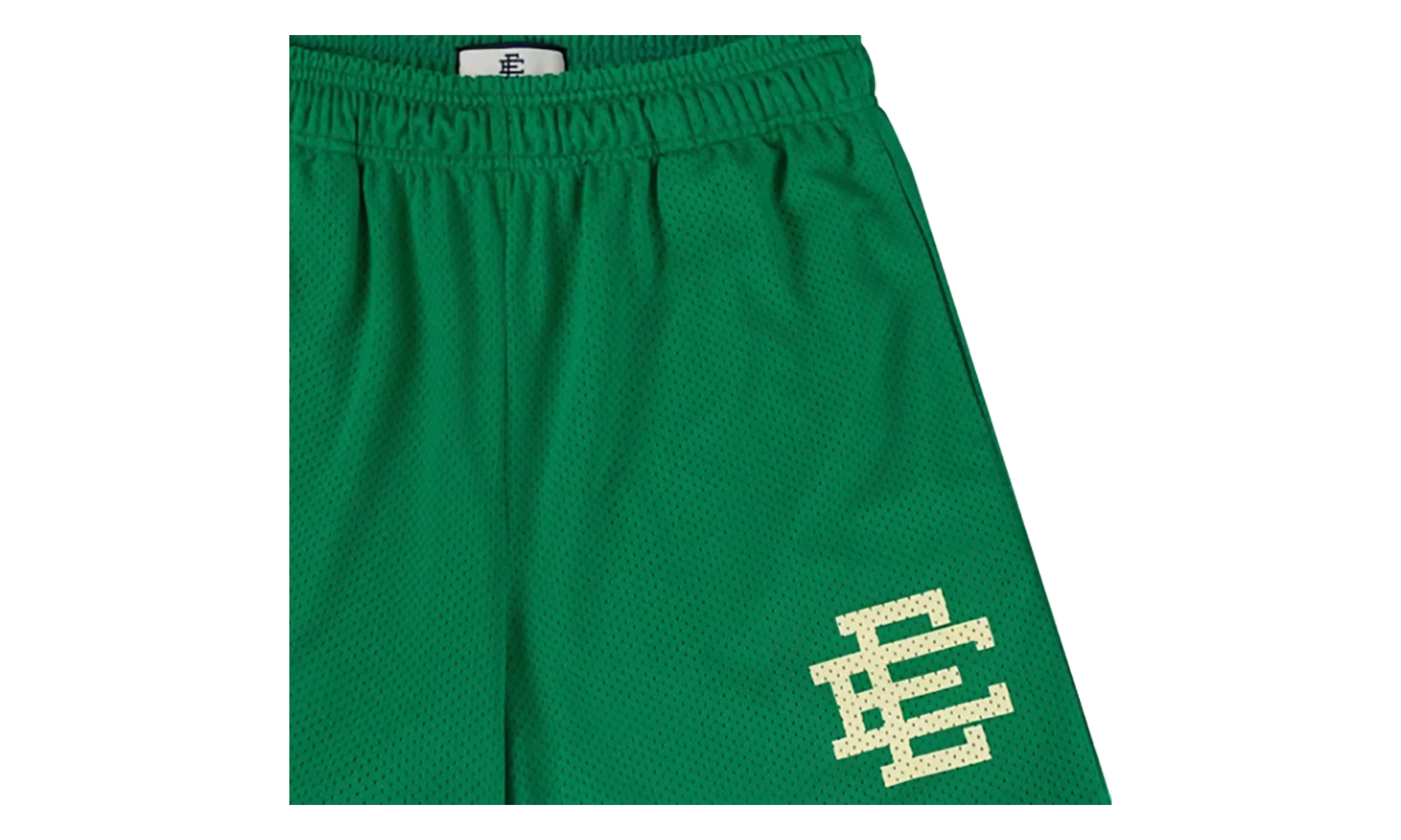 EE BASIC SHORT "SS24 - Green/Off White" EE623
