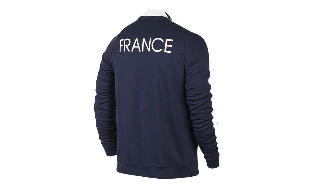 N98 France Authentic Track Jacket "Midnight Navy / White" 589858 410