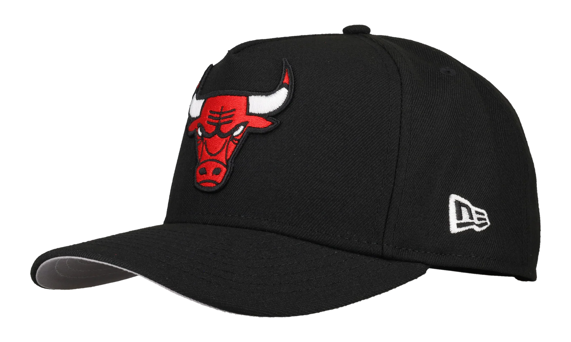 9FIFTY Chicago Bulls A Frame Snapback Hat "Black / White" 123451297975