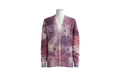 Tie Dye Stars Cardigan Sweater "Multi-Color" Y0W05279CC MUL
