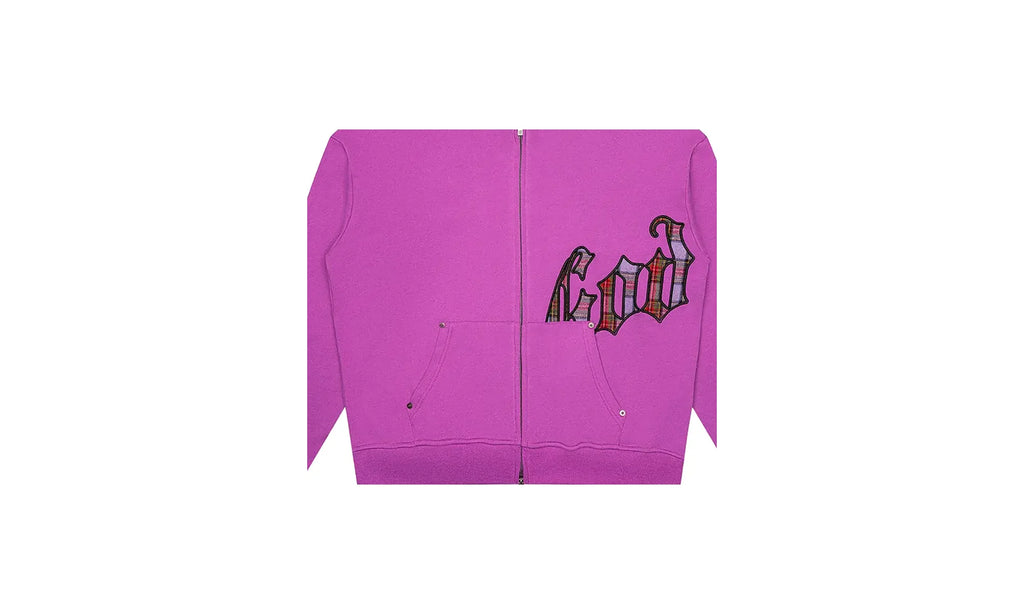 OG Logo Hoodie "Pink Plaid" 2FD2RUN9
