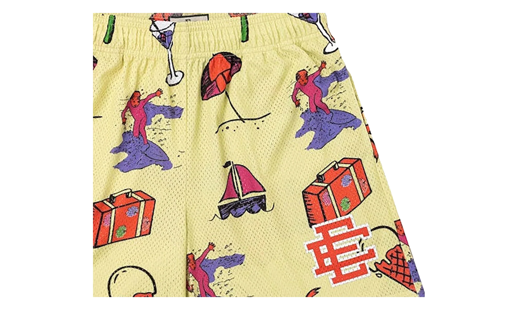 EE BASIC SHORTS SURF "SS22 - Surf Yellow" EE737