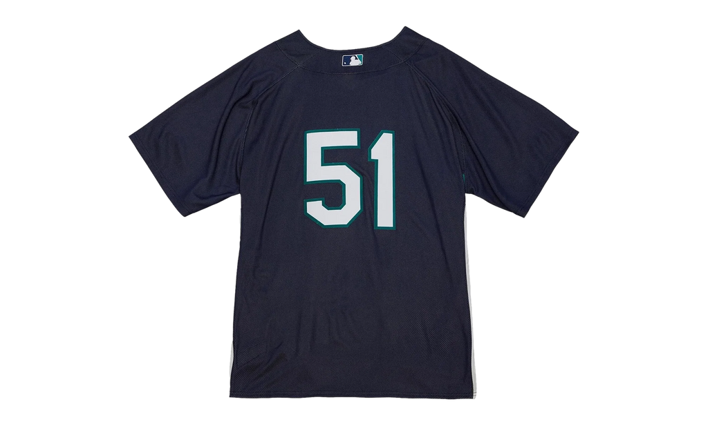 MLB Ichiro Suzuki Batting Practice Jersey "2010 Seattle Mariners – Blue" ABPJ5315 SMA10ISUMABL