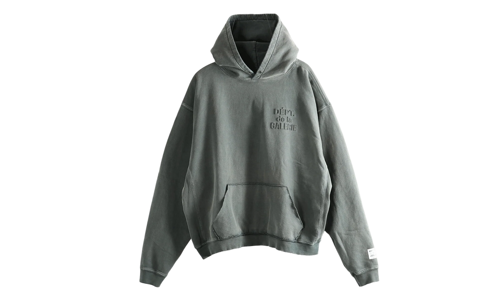 Embossed Hoodie "Graphite" GD094