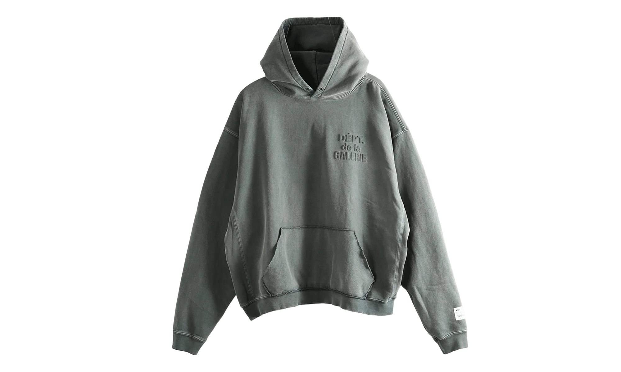 Embossed Hoodie "Graphite" GD094