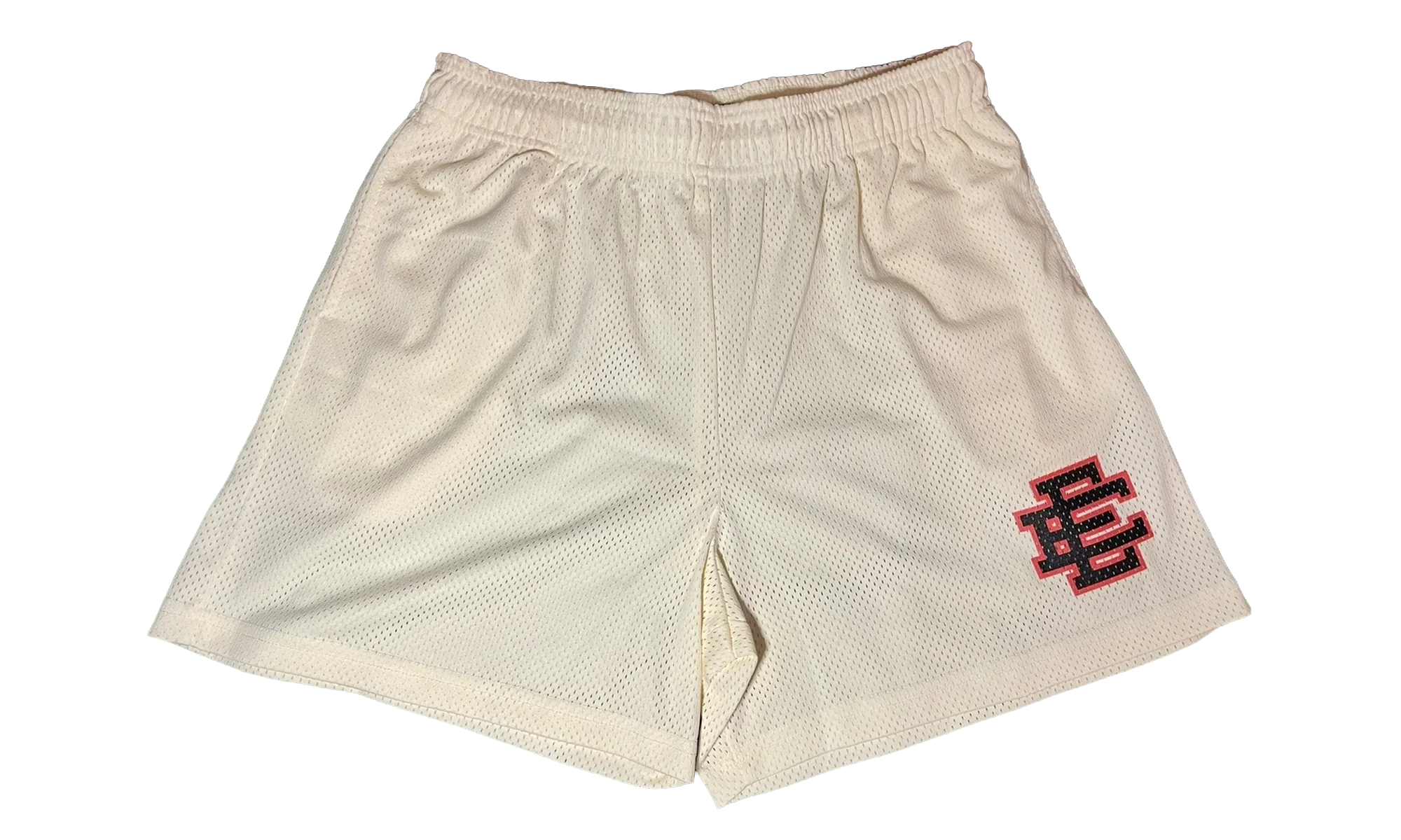 EE Basic Shorts "Antique White / Black / Red" EE125