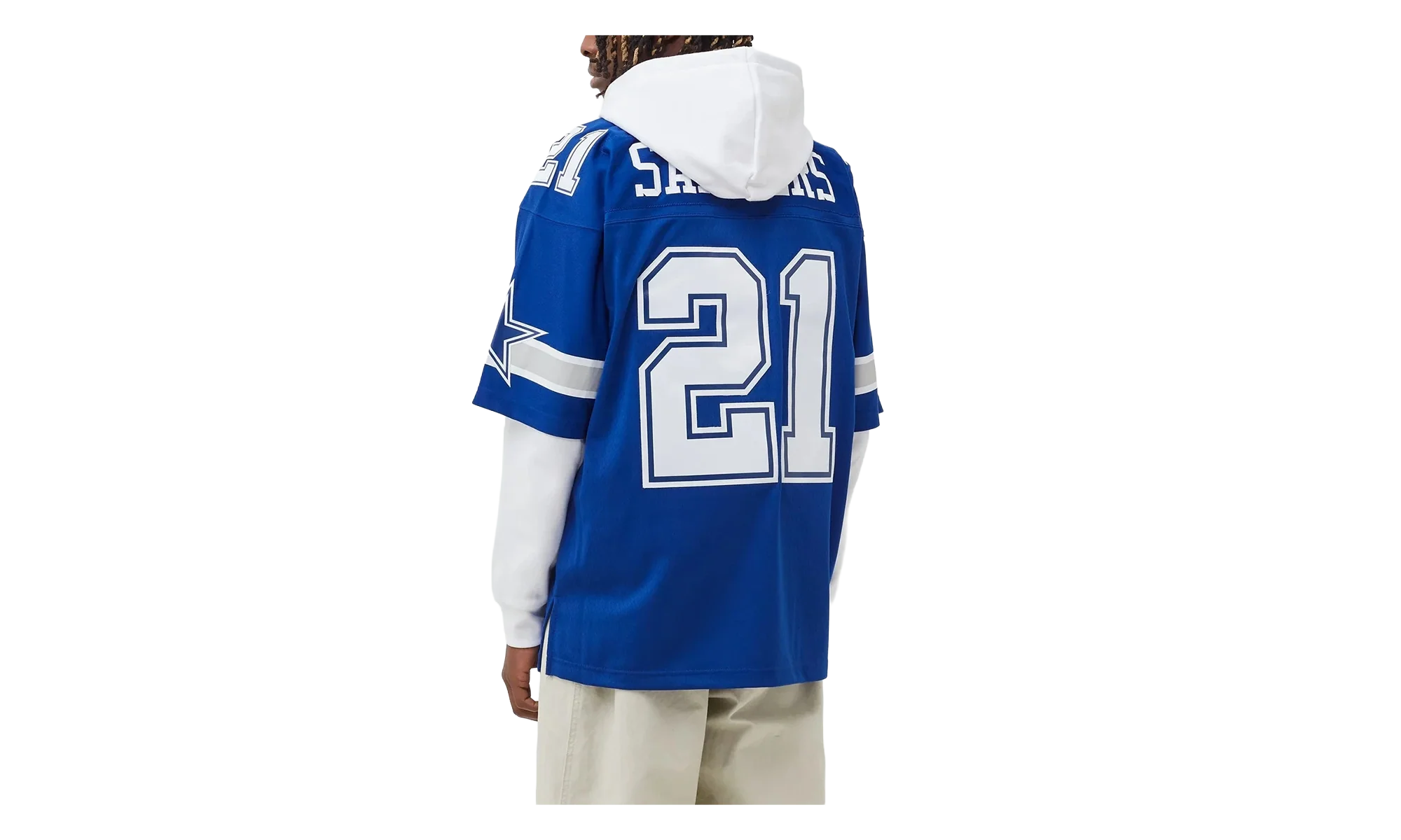 NFL Deion Sanders Dark Jersey "1996 Dallas Cowboys - Navy" LGJY4461 DCO96DSANAVY