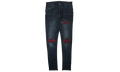 MX1 Ultra Suede Patch Jeans "Midnight Indigo Merlot" AMDNSY1099 949
