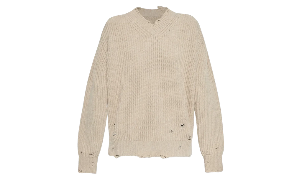 Wool Sweater WMNS "Beige Melange" S52HN0011 M13138 806M