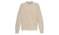 Wool Sweater WMNS "Beige Melange" S52HN0011 M13138 806M