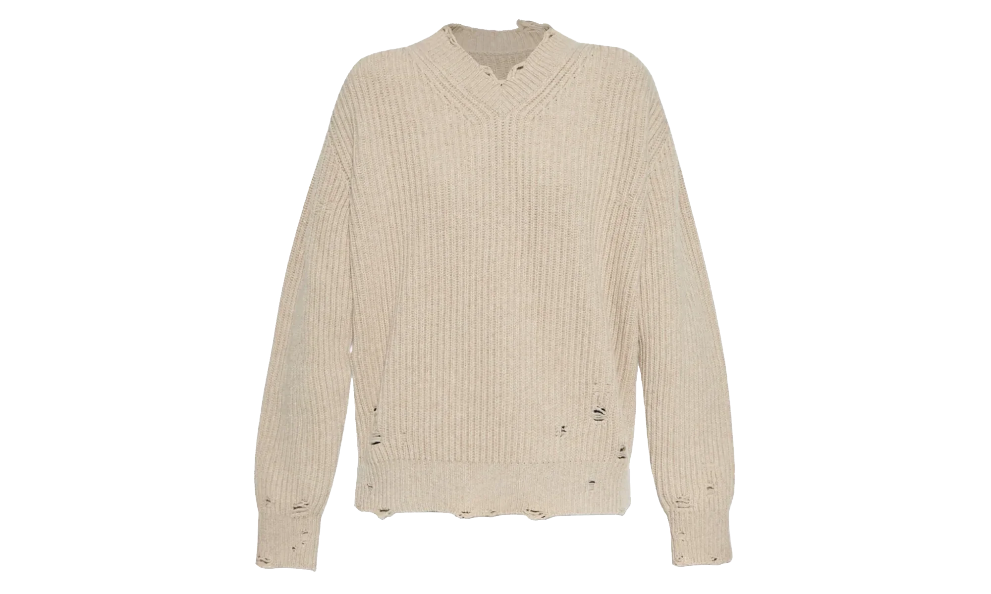 Wool Sweater WMNS "Beige Melange" S52HN0011 M13138 806M