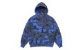 Overdyed Studded Hooded Sweatshirt "SS26 - Blue Camo" SU27375