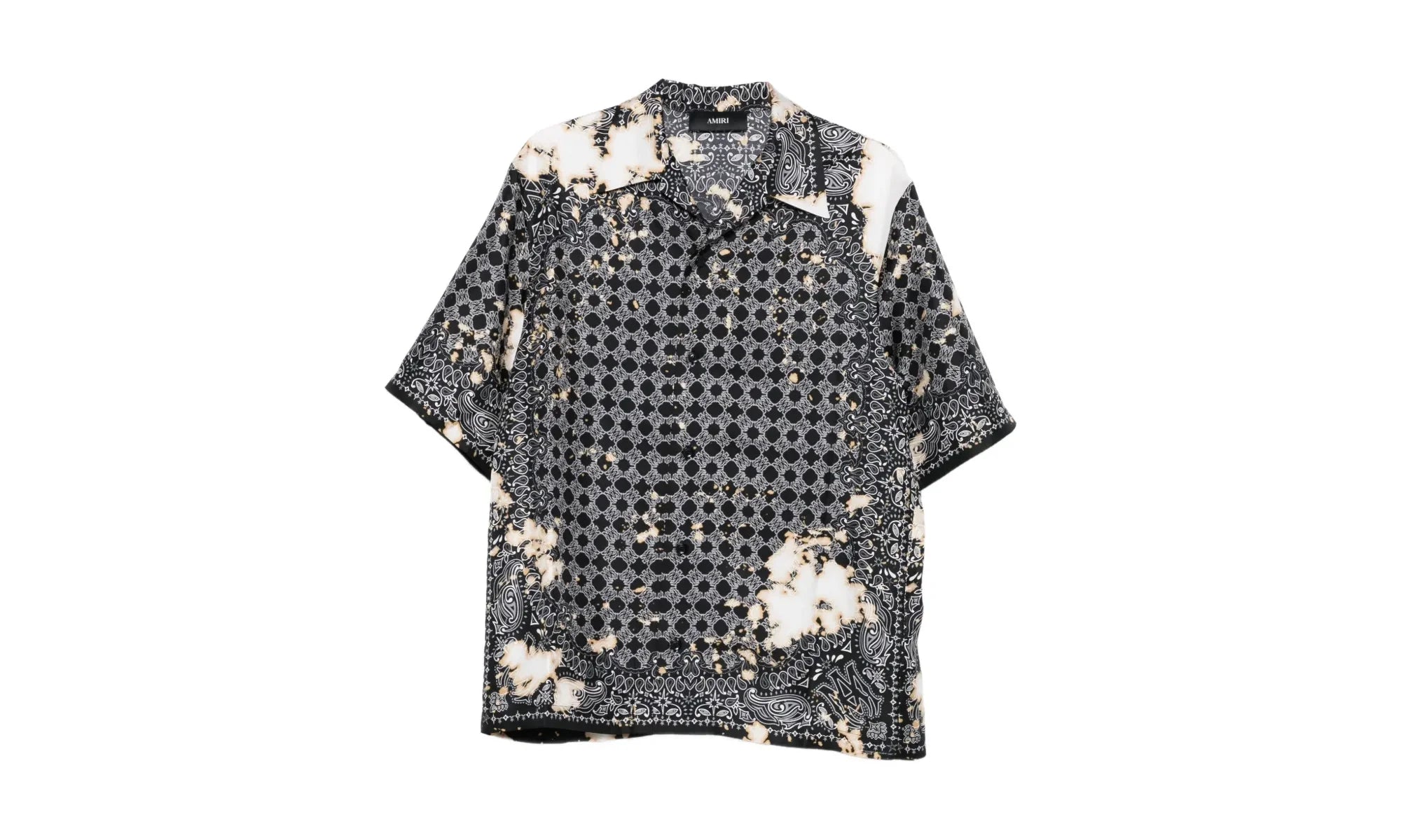 Bleach Bandana Bowling Shirt "BLACK" AMSTCA1159