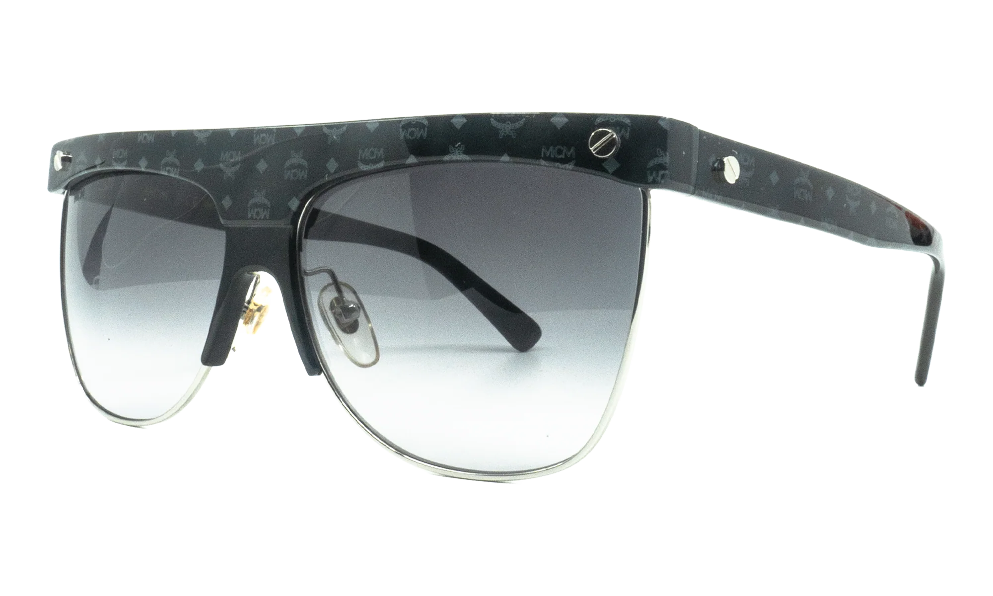 Square Sunglasses "Black Visetos" MCM107SK-006