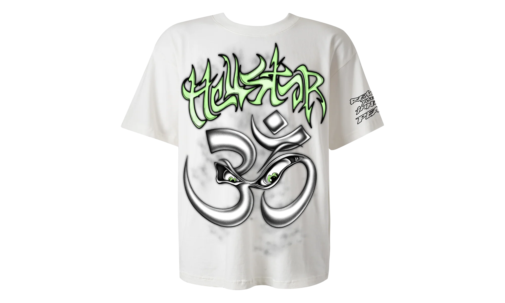 Reach Your Inner Peace Yoga T-Shirt "White" HSR255