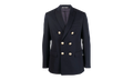 Embroidered Double Breasted Blazer "Navy" PMEN023S22FAB0014676