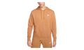 Sportswear Club Fleece Embroidered Hoodie "Flax / Flax / White" BV2654 224