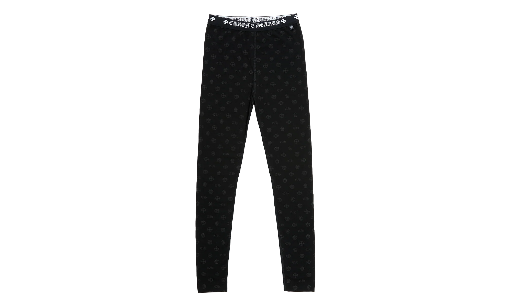 Logo Leggings "Black W/ Grey Motif" CHRM1075
