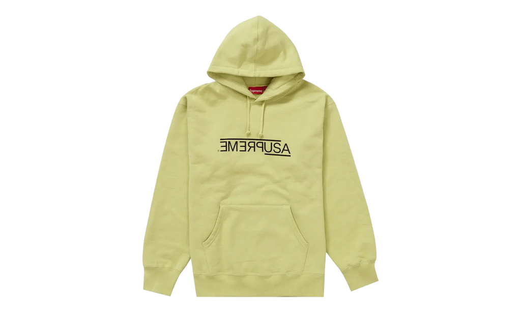USA Hooded Sweatshirt "Light Sage" FW21SW79 LIGHT SAGE