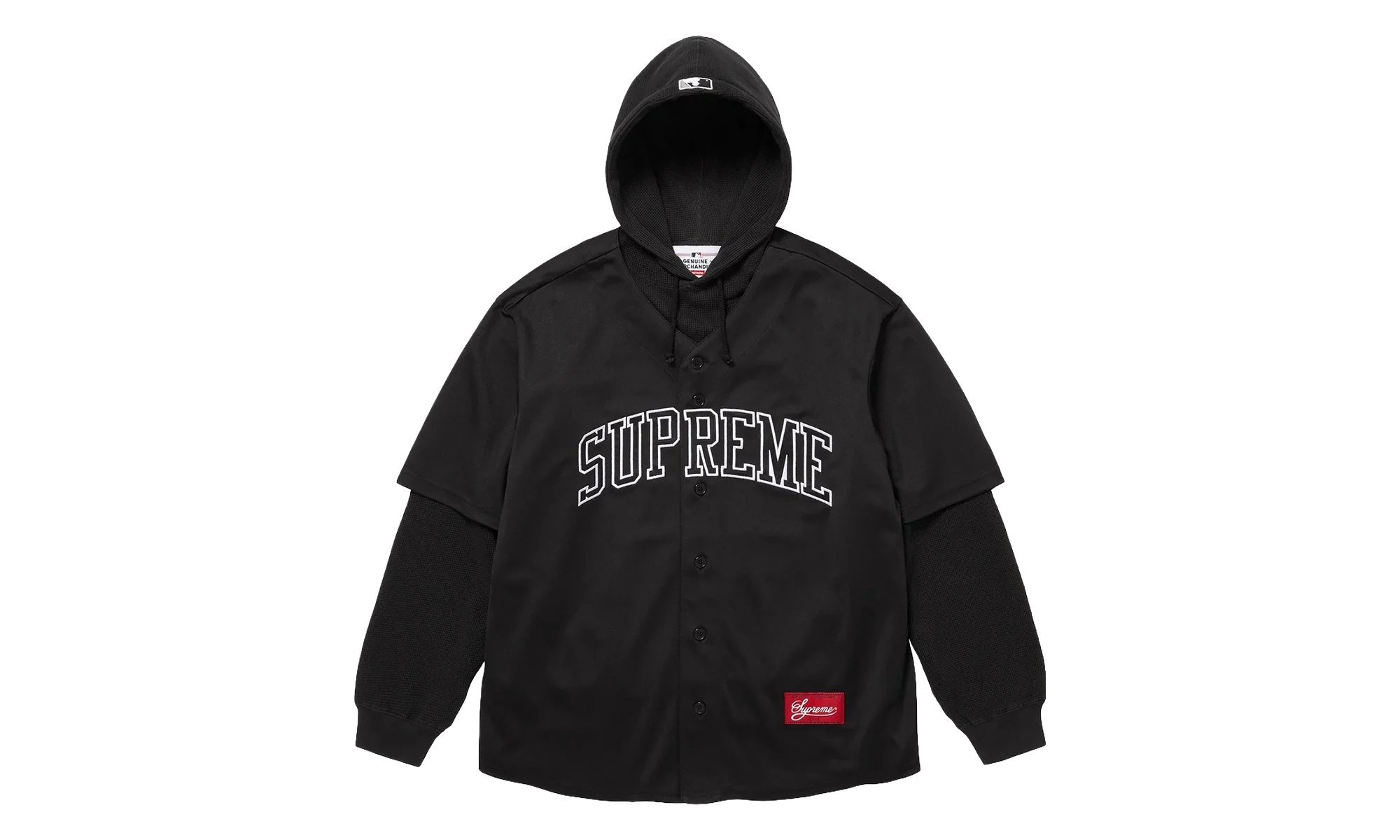 Chicago White Sox Hooded Baseball Jersey "Black" SU26948