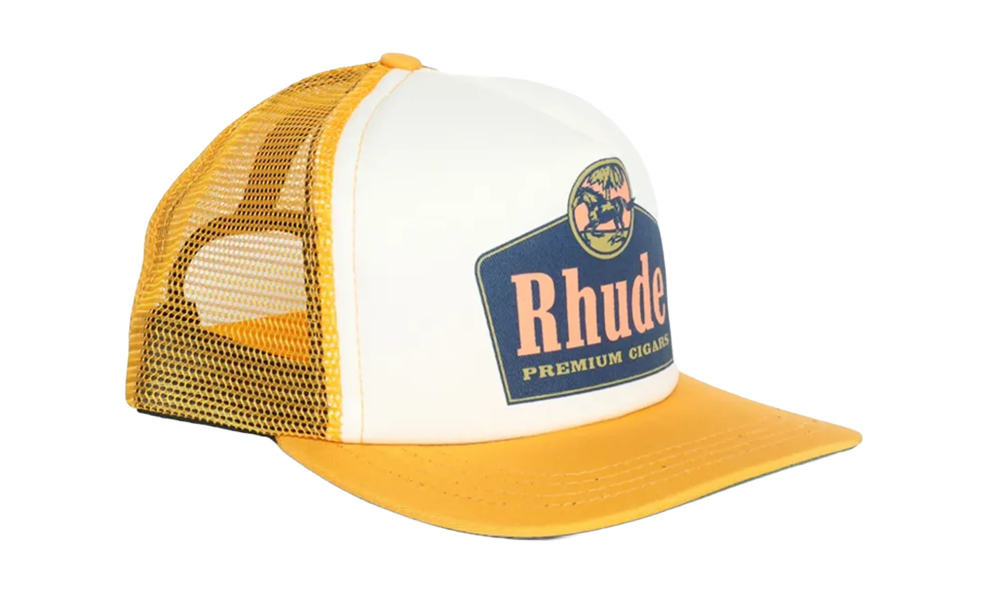 Cigars Trucker Hat "Yellow / Ivory" RHPS24HA09608387 YLI