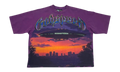 U.A.P Tee "Purple Wash" YIMNVLPU
