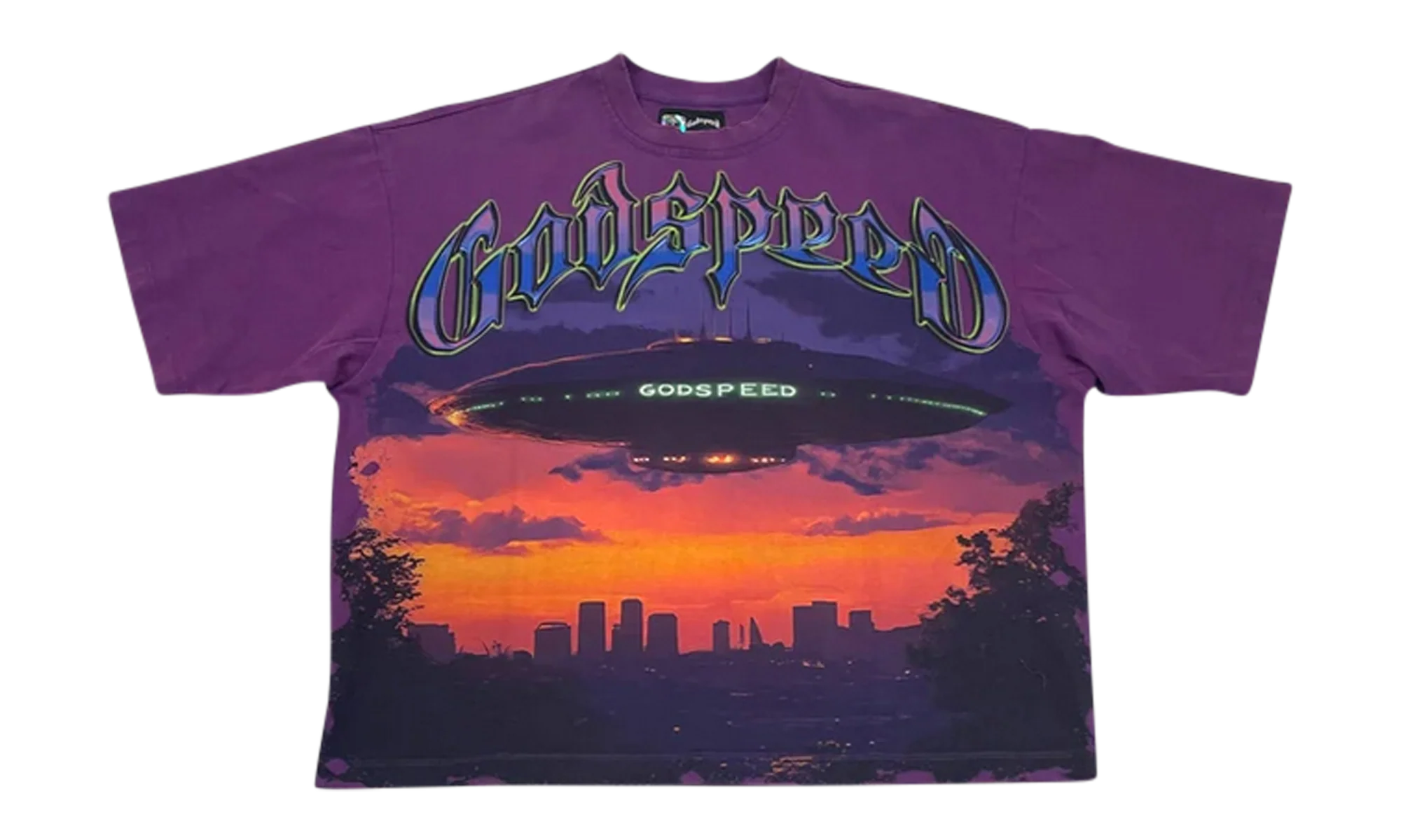 U.A.P Tee "Purple Wash" YIMNVLPU