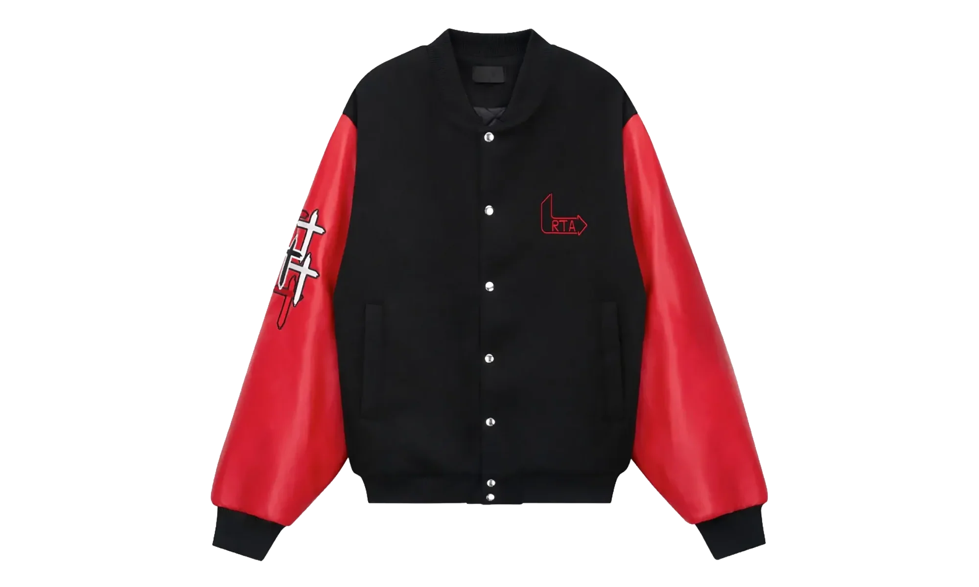 Marty Flame Logo Jacket "Black / Red" MRLDW930 W1702BRFLG