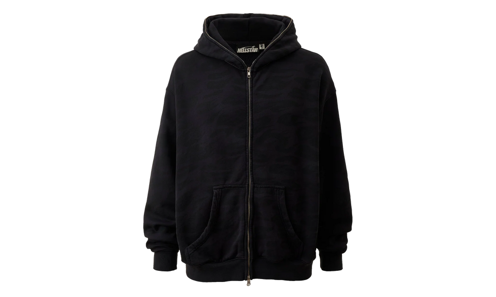 Overdye Cheetah Zip Up Hoodie "Purple" HSR262